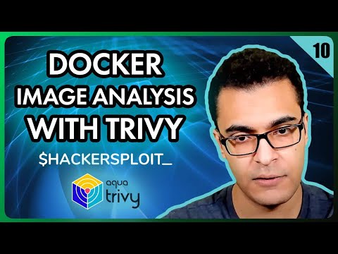 用Trivy进行Hackersploit和Docker图像分析。
